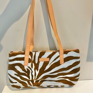 XOXO Y2K Bag Zebra Print Shoulder Purse Vintage 2000s